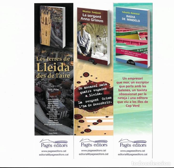 Coleccionismo marcap&aacute;ginas: 3 punts de llibre editorial PAGES LLEIDA - Foto 1
