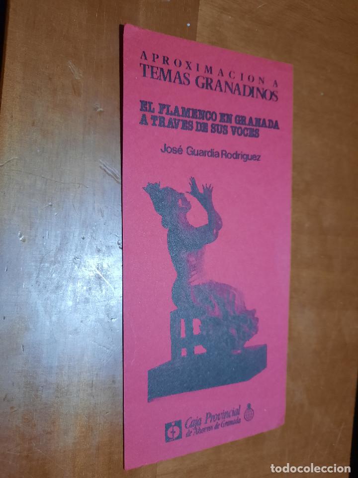 Coleccionismo marcap&aacute;ginas: EL FLAMENCO EN GRANADA A TRAV&Eacute;S DE SUS VOCES. MARCAPAGINAS. LITERARIO. DOBLE CARA. BUEN ESTADO.