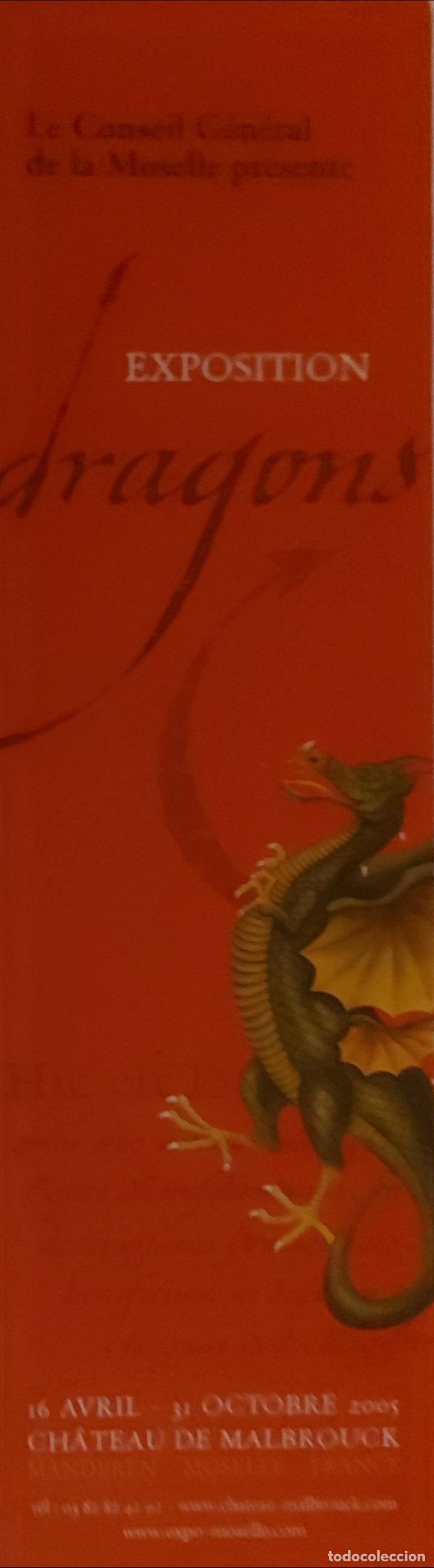 Coleccionismo marcap&aacute;ginas: Marcap&aacute;ginas DRAGONS.EXPOSITION-