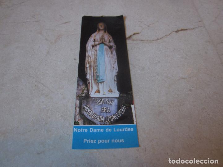 Coleccionismo Marcap&aacute;ginas: MARCAPAGINAS VIRGEN DE LOURDES