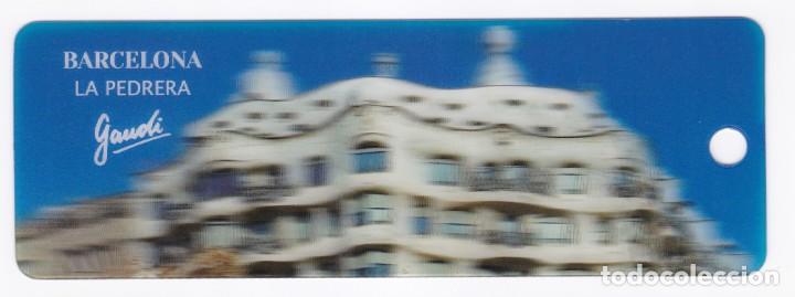 Coleccionismo Marcap&aacute;ginas: Marcapaginas en 3D de la Pedrera de Gaudi Barcelona