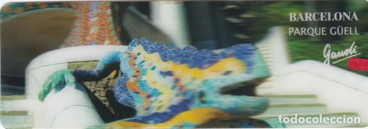 Coleccionismo Marcap&aacute;ginas: Marcapaginas 3D Parque G&uuml;ell de Gaudi Barcelona