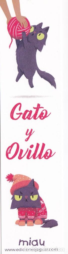 Coleccionismo Marcap&aacute;ginas: Marcapaginas ediciones Jaguar Goto y Ovillo