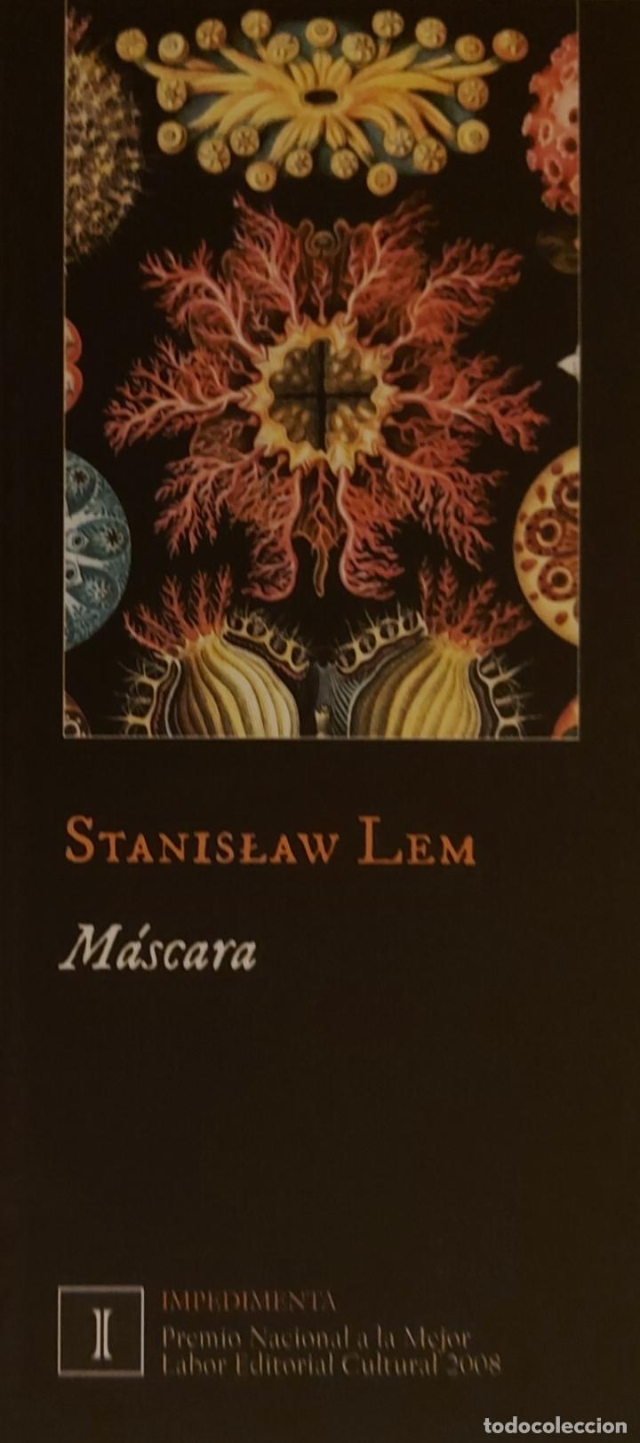 Coleccionismo marcap&aacute;ginas: MARCAPAGINAS - IMPEDIMENTA - STANISLAW LEM - MASCARA - - Foto 1