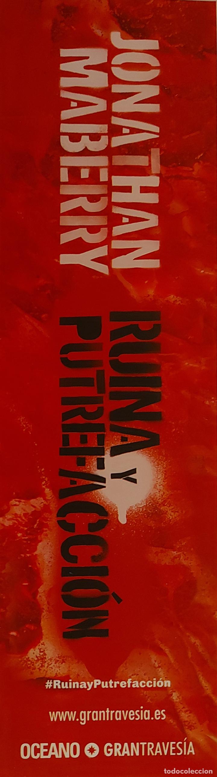 Coleccionismo Marcap&aacute;ginas: MARCAPAGINAS - OCEANO GRAN TRAVESIA - RUTINA Y PUTEFRACCION-