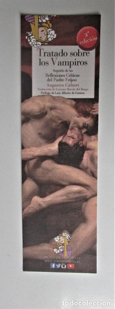Collectables Bookmark: Marcapaginas editorial Reino de Cordelia Tratado sobre los Vampiros