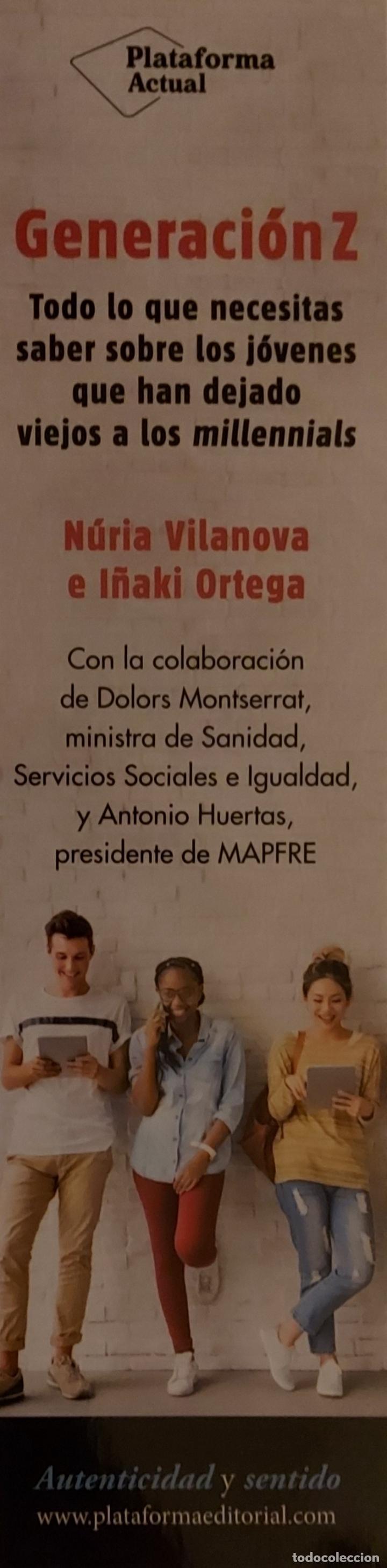 Collectables Bookmark: Marcap&aacute;ginas editorial plataforma ACTUAL.GENERACION Z-