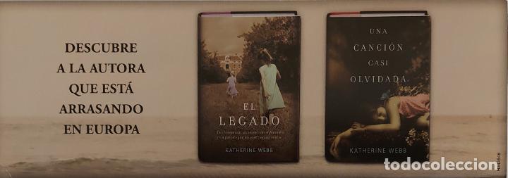 Coleccionismo Marcap&aacute;ginas: Marcap&aacute;ginas editorial LUMEN. EL LEGADO-UNA CANCION OLVIDADA.KATHERINE WEBB.