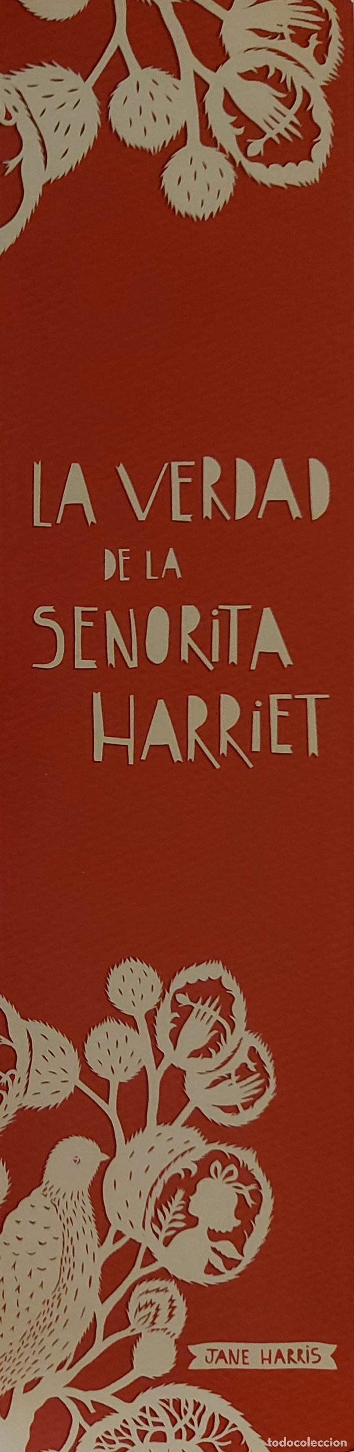 Coleccionismo Marcap&aacute;ginas: Marcap&aacute;ginas editorial LUMEN.LA VERDAD DE LA SE&Ntilde;ORITA HARRIET . JANE HARRIS -