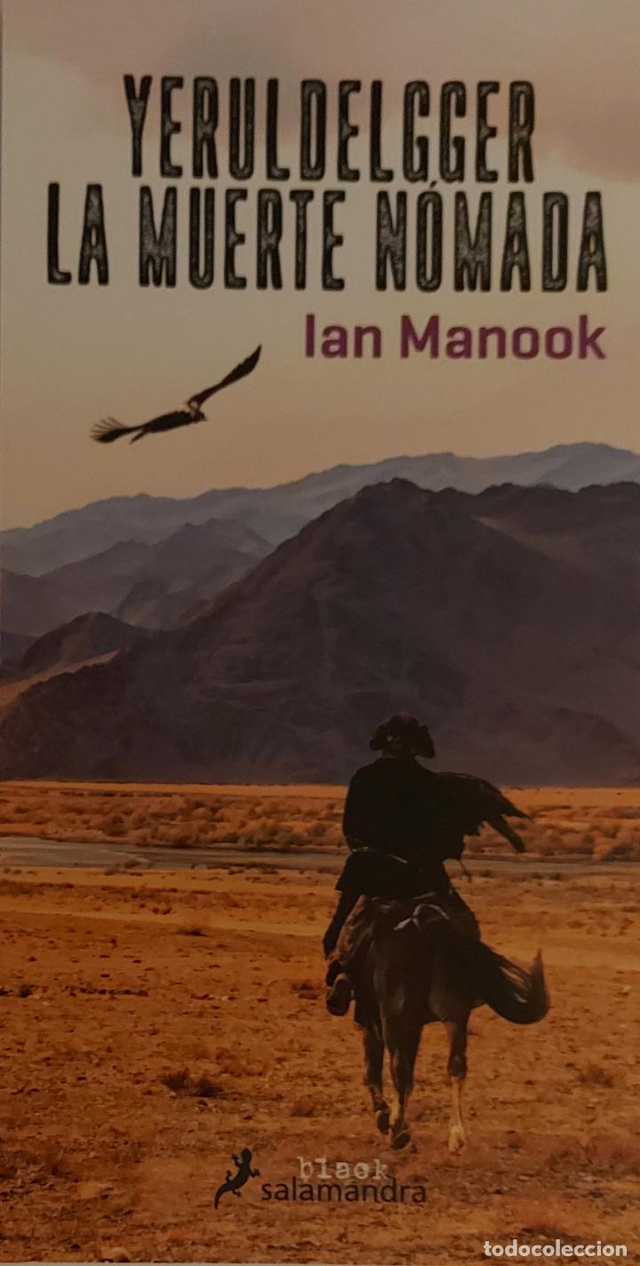Coleccionismo marcap&aacute;ginas: MARCAPAGINAS - SALAMANDRA - YERULDELGGER LA MUERTE NOMADA - IAN MANOOK -