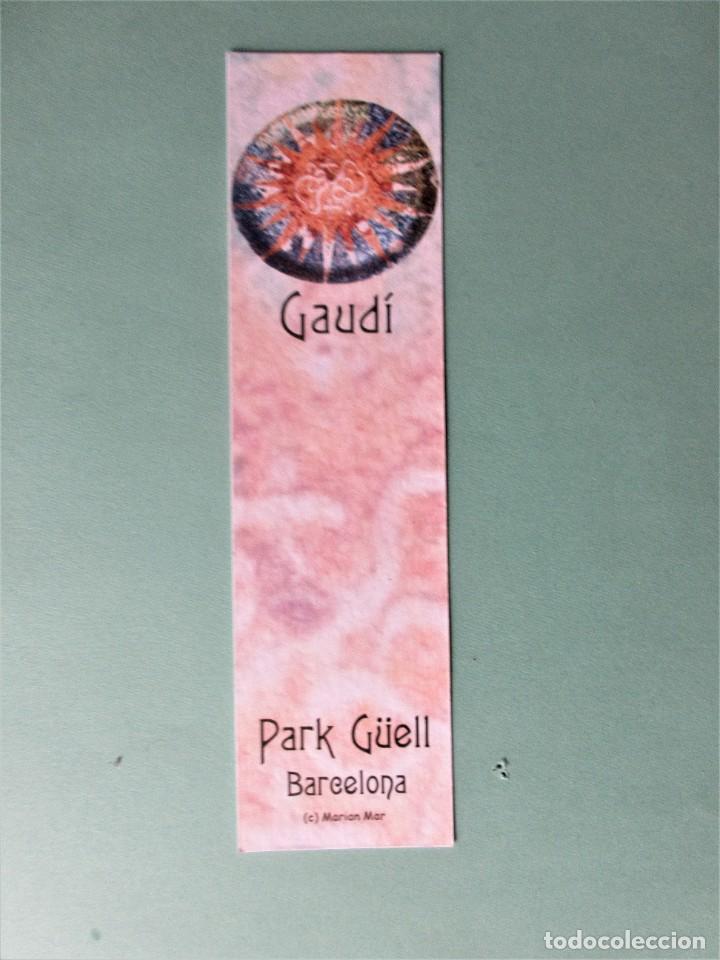 Coleccionismo Marcap&aacute;ginas: Marcapaginas Parque G&Uuml;ELL de Antonio Gaud&iacute;