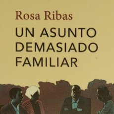 Coleccionismo Marcapáginas: MARCAPÁGINAS EDITORIAL TUSQUETS .UN ASUNTO FAMILIAR.ROSA RIBAS.. Lote 366770731