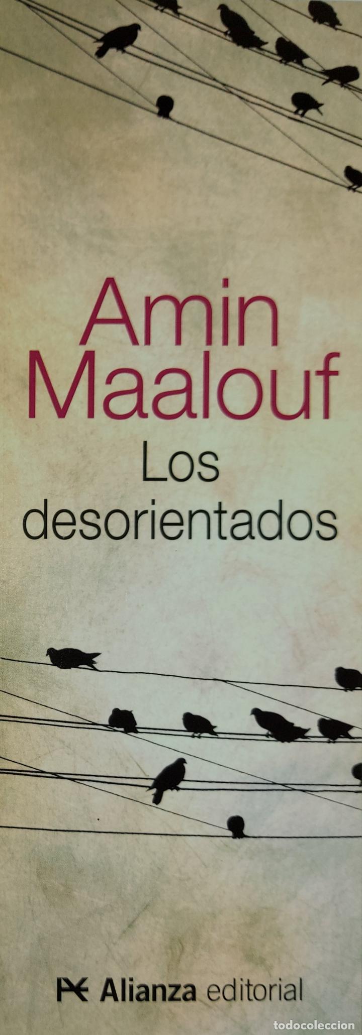 Collezionismo Segnalibri: MARCAPAGINAS - ALIANZA EDITORIAL - LOS DESORIENTADOS - AMIN MAALOUF.
