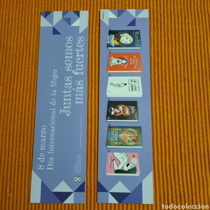 Collectables Bookmark: Marcap&aacute;ginas D&iacute;a de la mujer