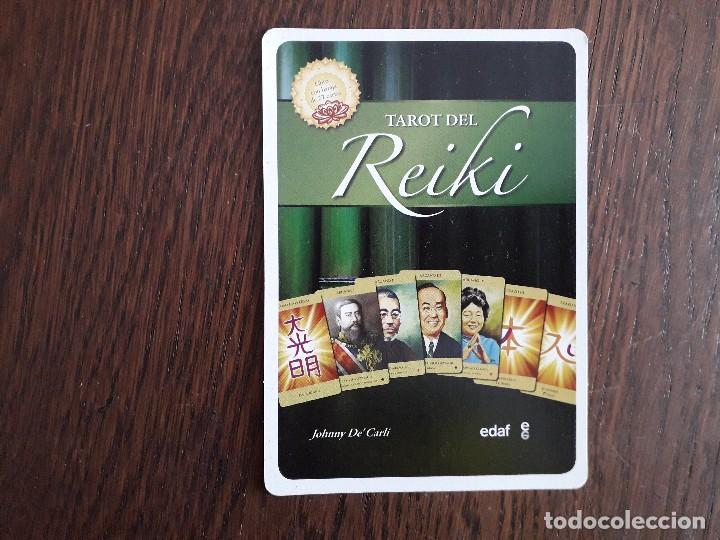 Sammeln von Lesezeichen: marcap&aacute;ginas, punto de libro, Tarot del Reiki, Johnny De'Carli. Edaf.
