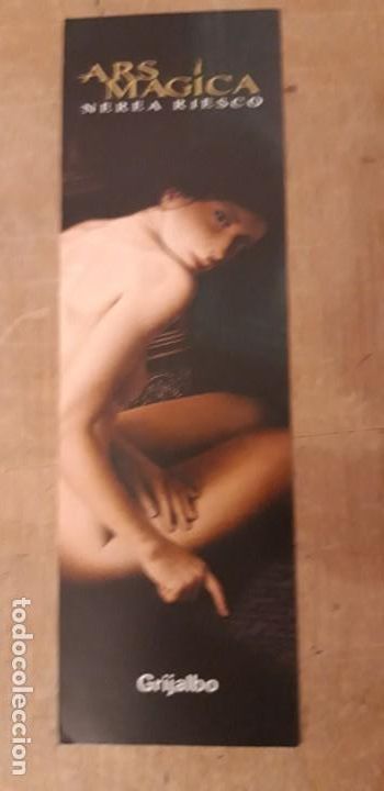 Collectables Bookmark: 1 ** MARCAPAGINAS DE ..ARS MAGICA ....NEREA RIESCO ...GRIJALBO .**