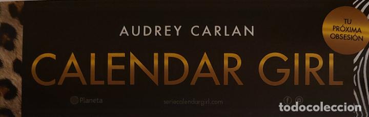 Collectionnisme Marque-pages: Marcap&aacute;ginas editorial PLANETA.CALENDAR GIRL.AUDREY CARLAN.