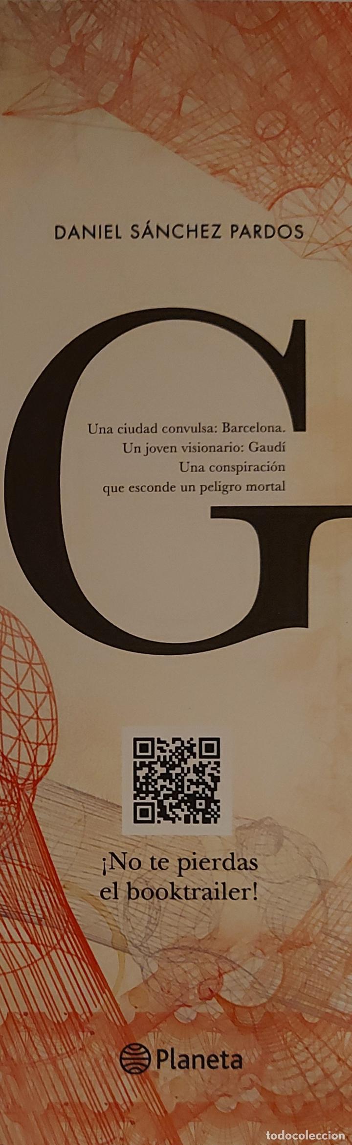 Coleccionismo marcap&aacute;ginas: Marcap&aacute;ginas editorial PLANETA. G. DANIEL S&Aacute;NCHEZ PARDOS. - Foto 1