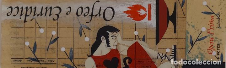 Coleccionismo marcap&aacute;ginas: MARCAPAGINAS - HIPOTESI - ORFEO E EURIDICE- - Foto 1