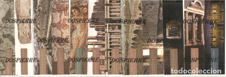 Coleccionismo Marcap&aacute;ginas: MARCAP&Aacute;GINAS-PUNTO DE LIBRO, M&Eacute;RIDA-PATRIMONIO DE LA HUMANIDAD, CONSORCIO CIUDAD, 12 DISTINTOS