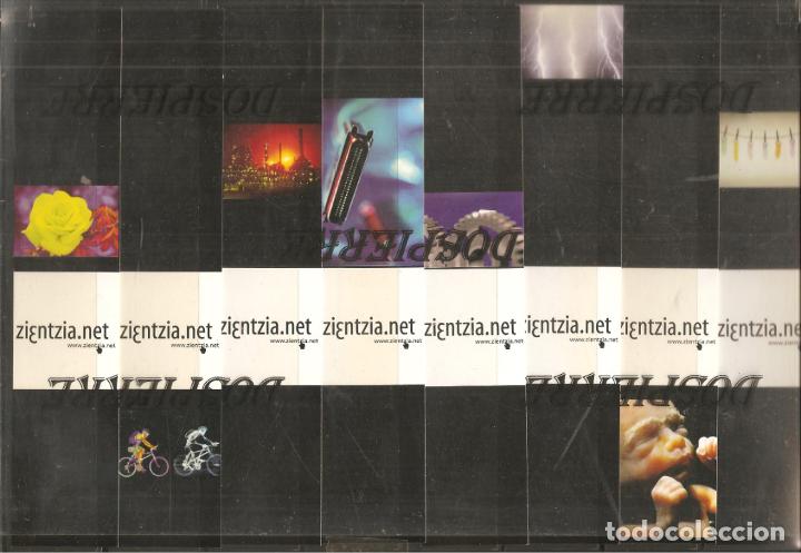 Collectables Bookmark: MARCAP&Aacute;GINAS-PUNTO DE LIBRO, ZIENTZIA.NET, ED. FUNDACI&Oacute;N ELHUYAR, 8 DISTINTOS