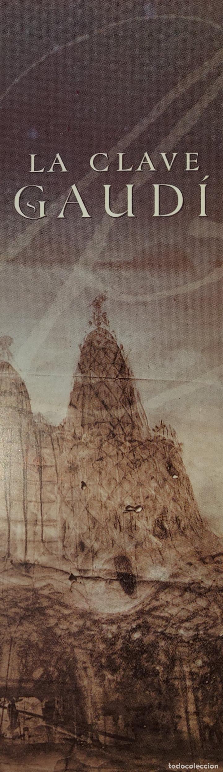 Coleccionismo Marcap&aacute;ginas: Marcap&aacute;ginas editorial PLAZA Y JANES .LA CLAVE GAUDI.
