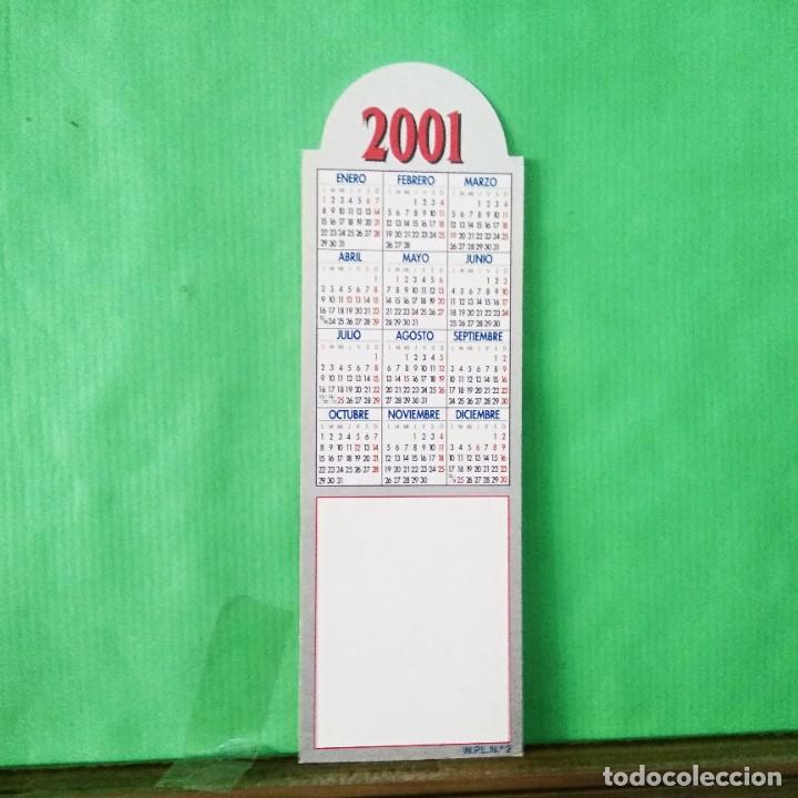 Coleccionismo marcap&aacute;ginas: CALENDARIO.MARCAPAGINA . PREFIJOS 2001 - Foto 2