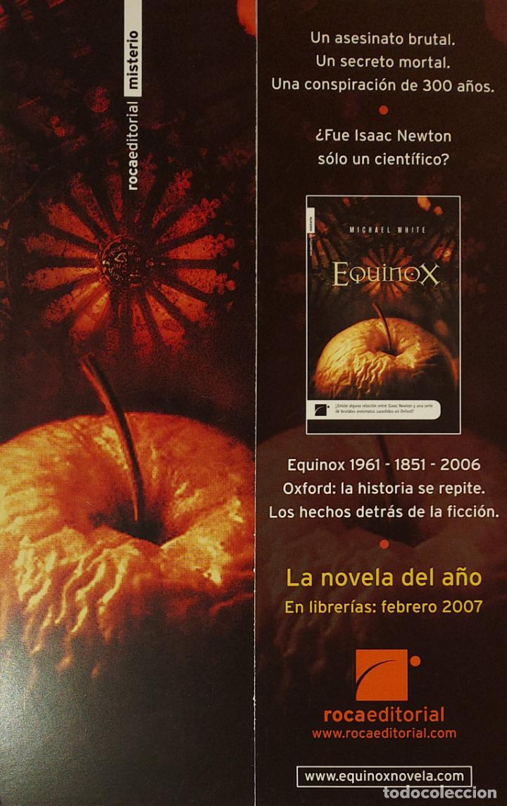 Coleccionismo marcap&aacute;ginas: MARCAPAGINAS - ROCA EDITORIAL - EQUINOX. - Foto 1
