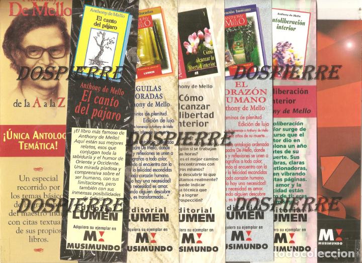 Coleccionismo Marcap&aacute;ginas: MARCAP&Aacute;GINAS-PUNTO DE LIBRO, ED. LUMEN-MUSIMUNDO, (ARGENTINA), 7 DISTINTOS