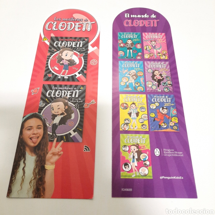 Collectables Bookmark: Marcap&aacute;ginas Clodett