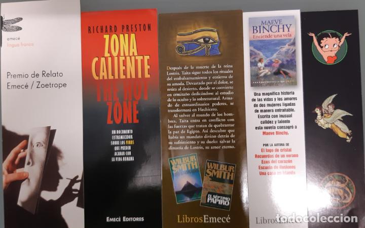Coleccionismo marcap&aacute;ginas: MARCAP&Aacute;GINAS-PUNTO DE LIBRO, ED. EMEC&Eacute;, 5 DISTINTOS