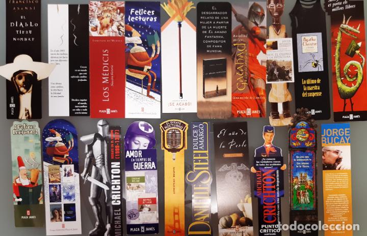 Collectables Bookmark: MARCAP&Aacute;GINAS-PUNTO DE LIBRO, ED. PLAZA Y JAN&Eacute;S, 20 DISTINTOS