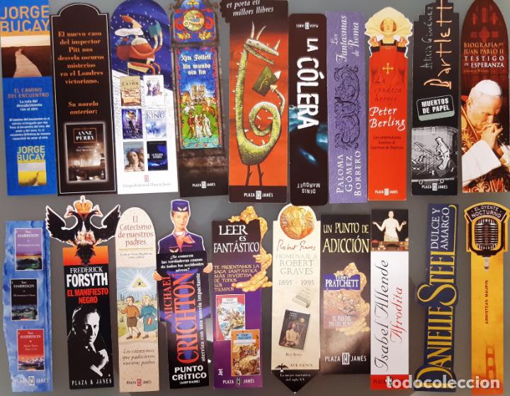 Collectables Bookmark: MARCAP&Aacute;GINAS-PUNTO DE LIBRO, ED. PLAZA Y JAN&Eacute;S, 20 DISTINTOS