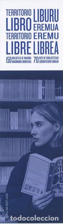 Coleccionismo Marcap&aacute;ginas: MARCAPAGINAS. BIBLIOTECA DE NAVARRA. TERRITORIO LIBRO. TERRITORIO LIBRE