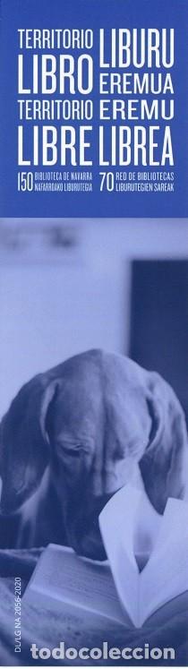 Coleccionismo Marcap&aacute;ginas: MARCAPAGINAS. BIBLIOTECA DE NAVARRA. TERRITORIO LIBRO. TERRITORIO LIBRE