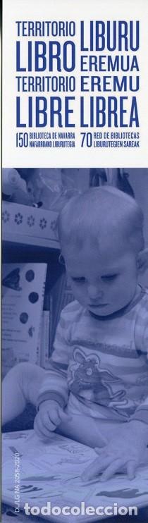 Coleccionismo Marcap&aacute;ginas: MARCAPAGINAS. BIBLIOTECA DE NAVARRA. TERRITORIO LIBRO. TERRITORIO LIBRE