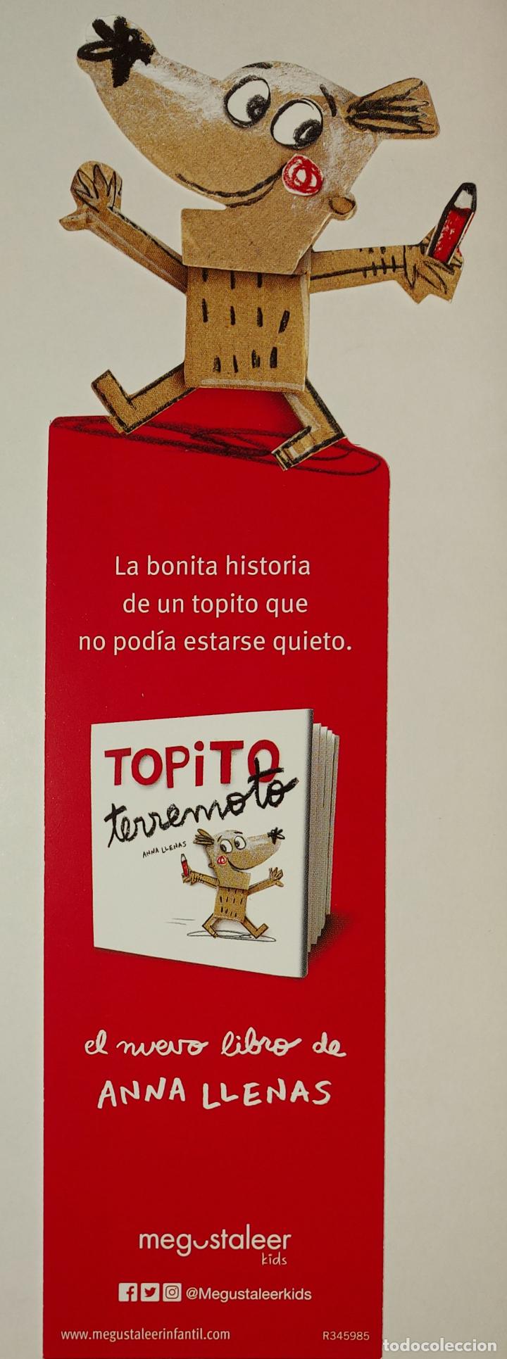 Coleccionismo marcap&aacute;ginas: MARCAPAGINAS - BEASCOA - TOPITO TERREMOTO. - Foto 1
