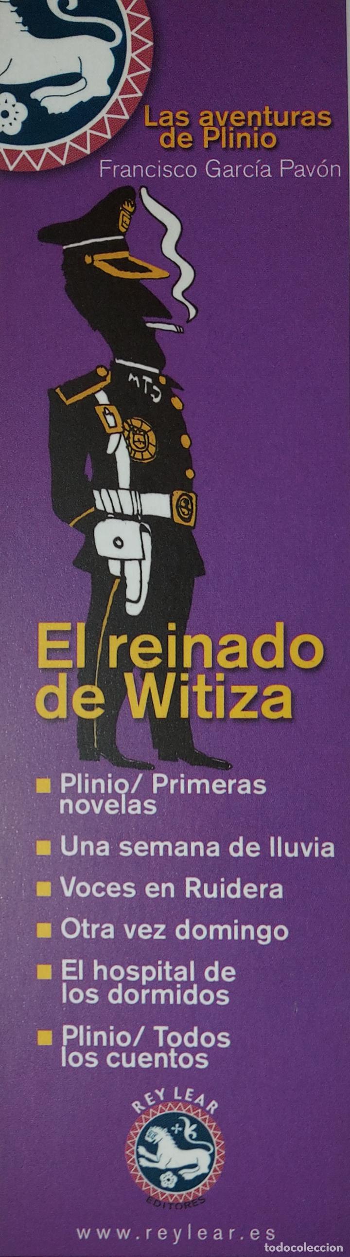 Coleccionismo marcap&aacute;ginas: MARCAPAGINAS - REY LEAR - EL REINADO DE WITIZA. - Foto 1