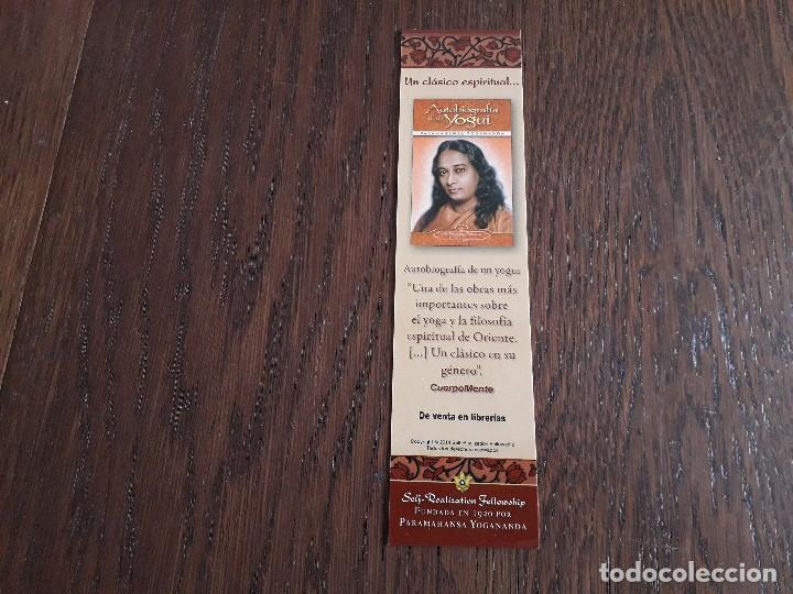Sammeln von Lesezeichen: marcap&aacute;ginas, punto de libro, Autobiograf&iacute;a de un Yogui, Paramahansa Yogananda
