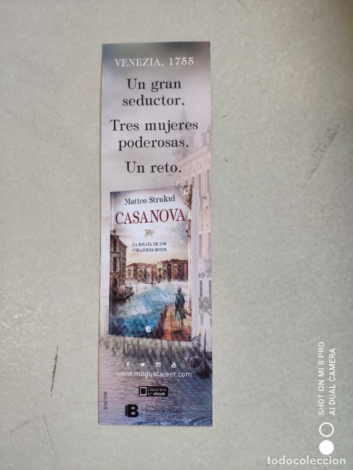 Coleccionismo marcap&aacute;ginas: MARCAP&Aacute;GINAS - EDICIONES B - CASANOVA - MATTEO STRUKUL - Foto 1