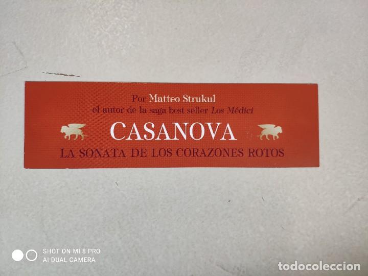 Coleccionismo marcap&aacute;ginas: MARCAP&Aacute;GINAS - EDICIONES B - CASANOVA - MATTEO STRUKUL - Foto 2