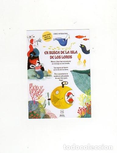 Coleccionismo marcap&aacute;ginas: MARCAP&Aacute;GINAS TAMA&Ntilde;O POSTAL - KOALA EDICIONES - EN BUSCA DE LA ISLA DE LOS LOROS - Foto 1