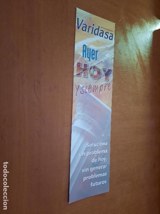 Coleccionismo marcap&aacute;ginas: VARIDASA. MEDICAMENTOS. MARCAPAGINAS. DOBLE CARA. BUEN ESTADO. SIN USO. DIFICIL