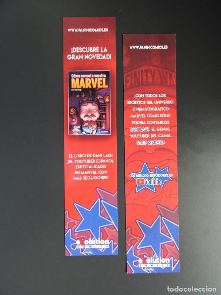 Coleccionismo marcap&aacute;ginas: MARCAP&Aacute;GINAS - EVOLUTION COMICS - C&Oacute;MO CONOC&Iacute; A VUESTRA MARVEL - Foto 1