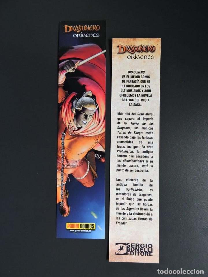 Coleccionismo marcap&aacute;ginas: MARCAP&Aacute;GINAS - PANINI COMICS - DRAGONERO - OR&Iacute;GENES - Foto 1