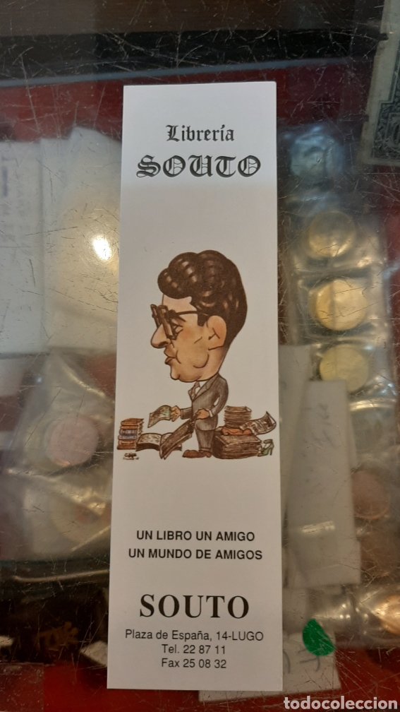 Collectables Bookmark: LUGO LIBRERIA SOUTO MARCAPAGINAS VINTAGE LIBRERIA O ALMAC&Eacute;N DO COLISEVM COLECCIONISMO