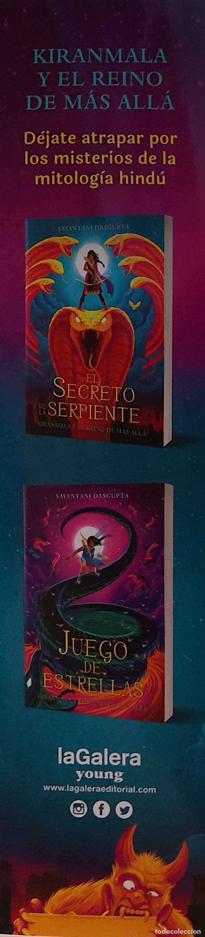 Coleccionismo marcap&aacute;ginas: MARCAPAGINAS LA GALERA.KIRANMALA Y EL REINO DE MAS ALLA-