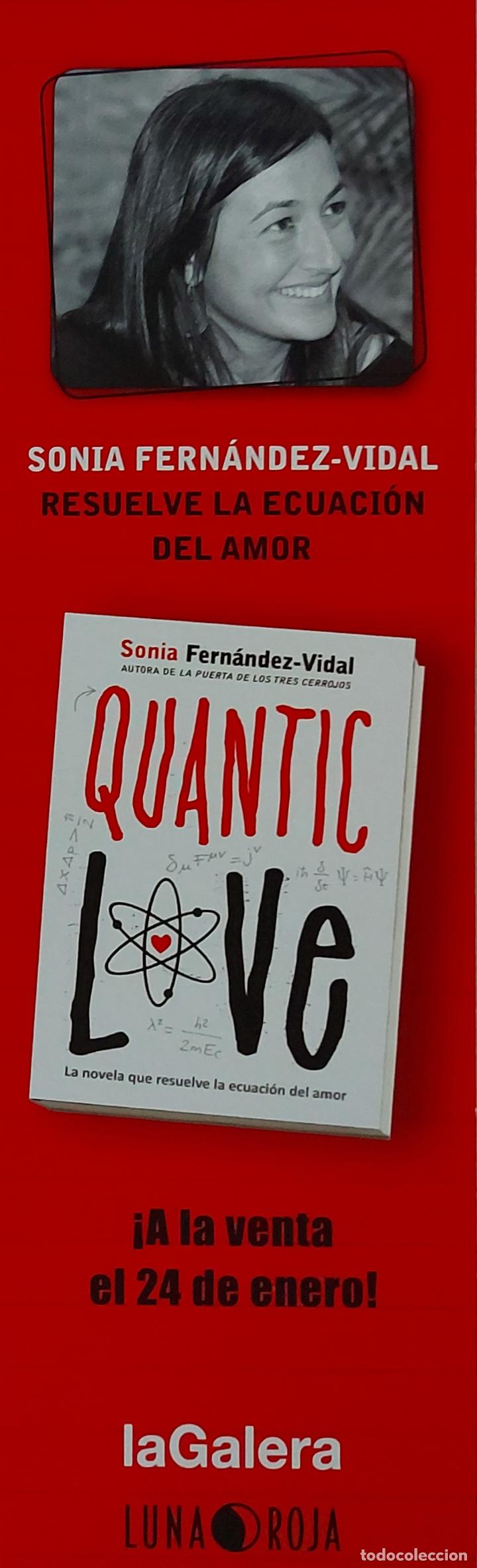 Coleccionismo marcap&aacute;ginas: MARCAPAGINAS LA GALERA.QUANTIC LOVE.LUNA ROJA