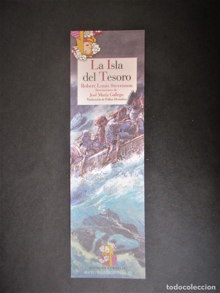 Sammeln von Lesezeichen: MARCAPAGINA PUNTO DE LIBRO EDITORIAL REINO DE CORDELIA LAISLA DEL TESORO
