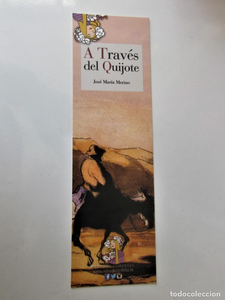 Coleccionismo marcap&aacute;ginas: MARCAPAGINA PUNTO DE LIBRO EDITORIAL REINO DE CORDELIA A TRAV&Eacute;S DEL QUIJOTE